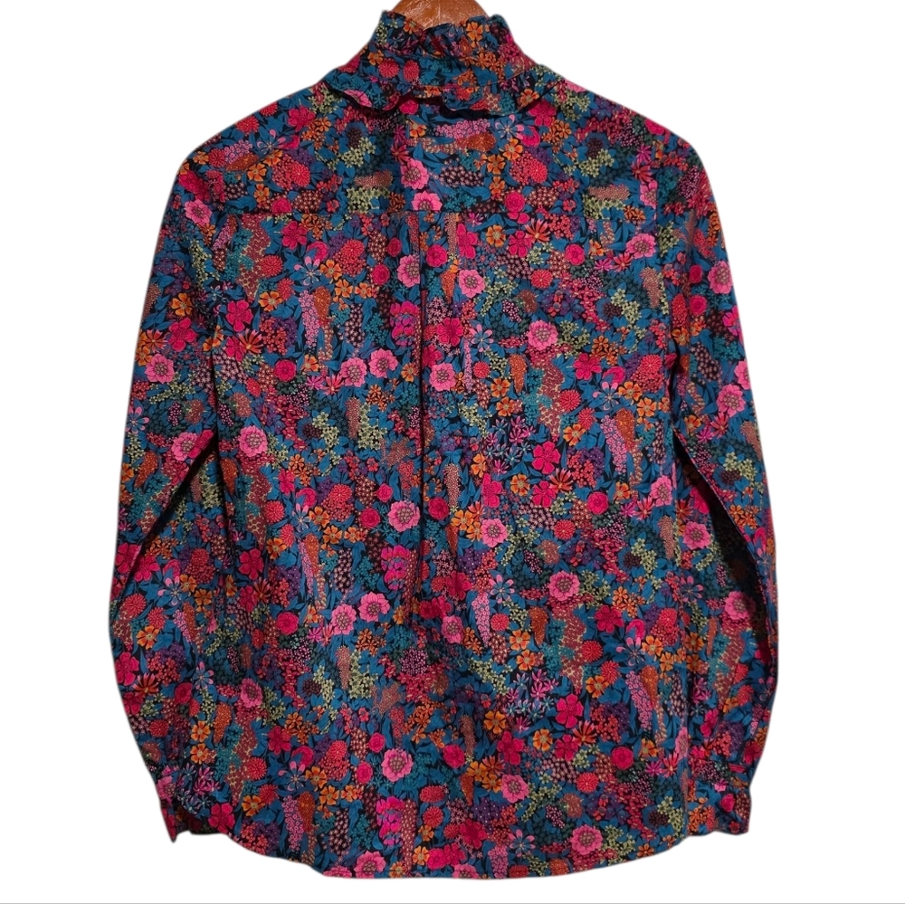 J. Crew Liberty Fabrics Classic Fit Boy Shirt in Ciara Floral Size XS - Picture 3 of 5